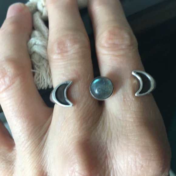 Pamela Love "double luna reveal" ring - Picture 5 of 9